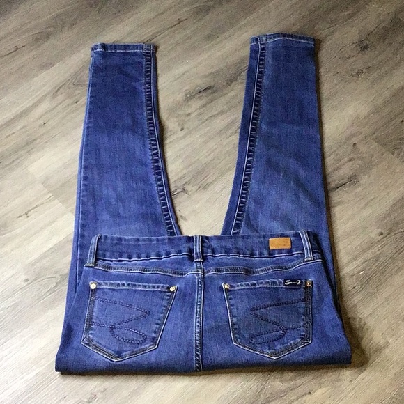 🧵Tummyless High Rise Skinny Size 10 Woman's Denim Jeans  #715 - Picture 3 of 10